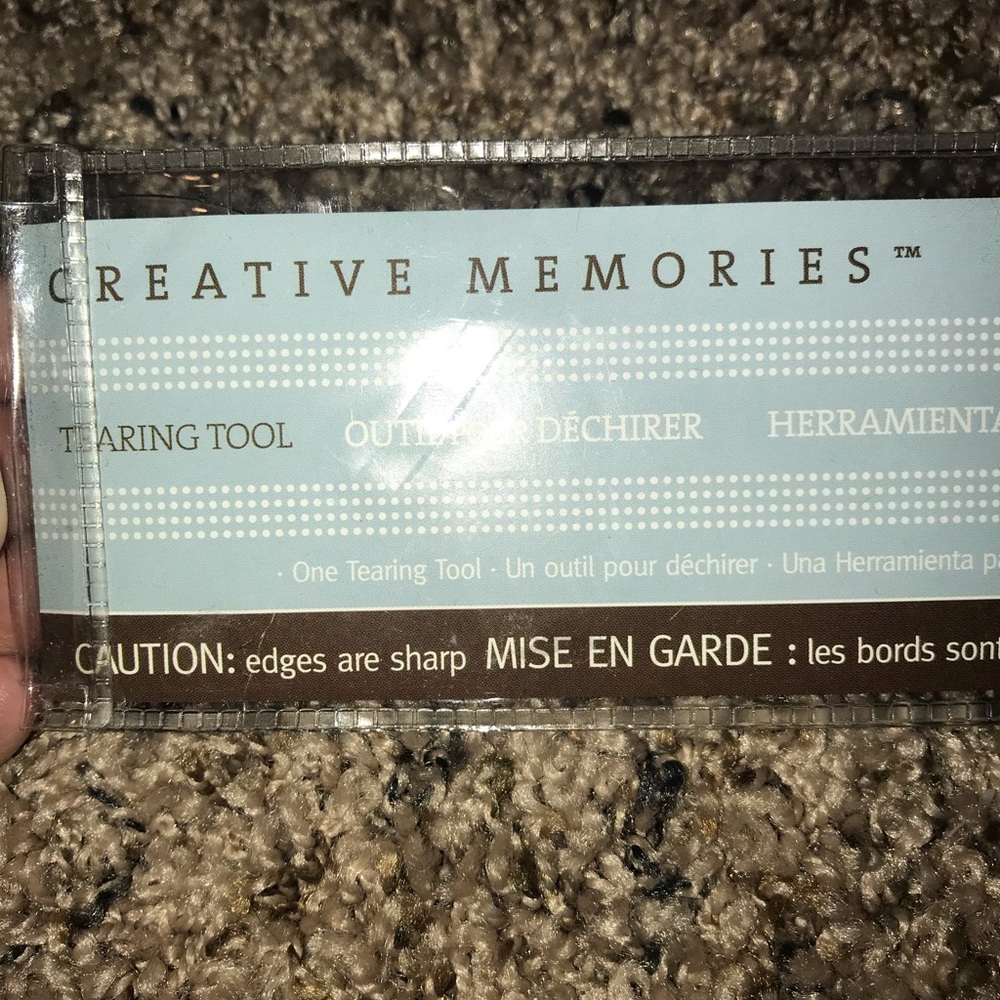 Creative Memories Tearing Tool